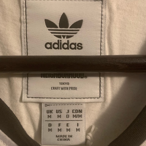 Neighborhood X Adidas Short Sleeve T-shirt - NWT - Picture 6 of 9